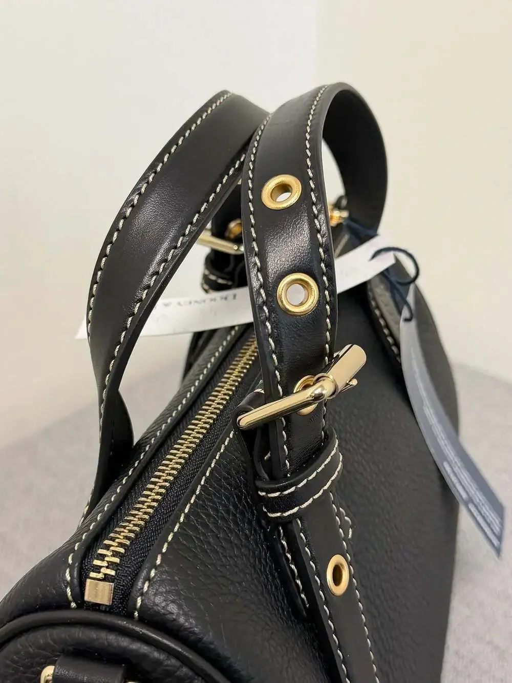 Dooney & Bourke Small Kendra Satchel Black Leather - Picture 5 of 9